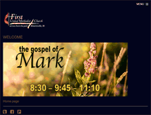 Tablet Screenshot of mooresvillefumc.org